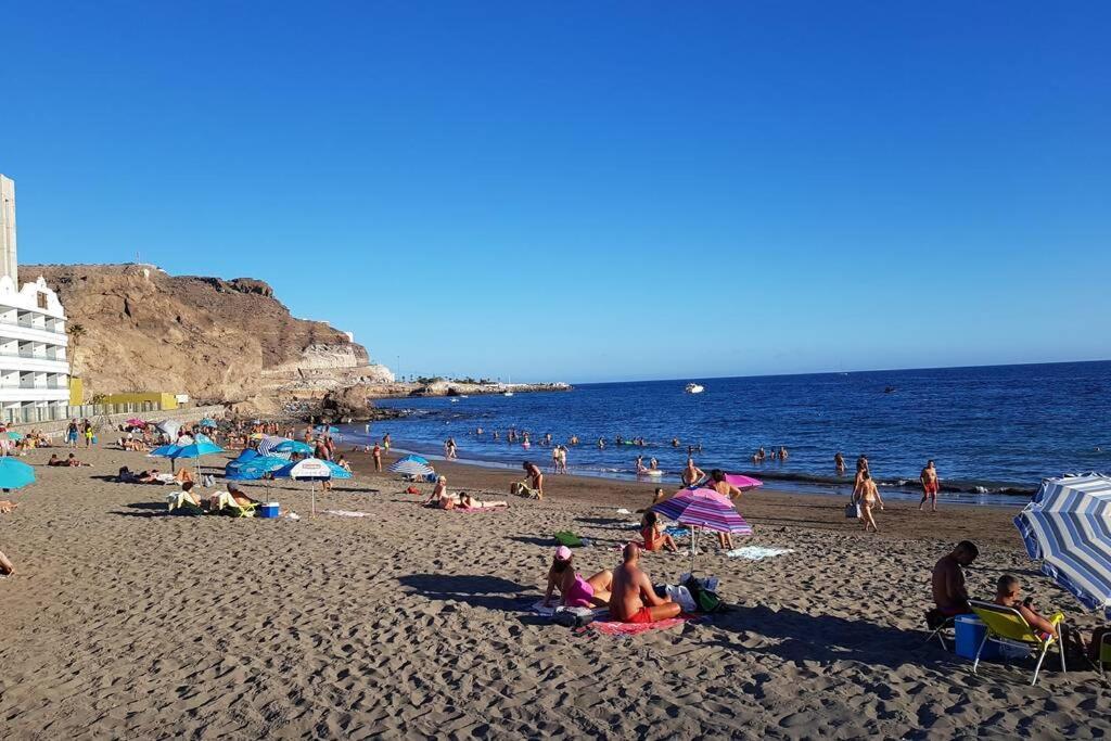 Oceanfront Deluxe-45M,Heated Pools,2Aircondition, 2Tv-65",Dishwasher,600Mb,Lift,Amadores View ! Playa Del Cura (Gran Canaria) Exterior foto