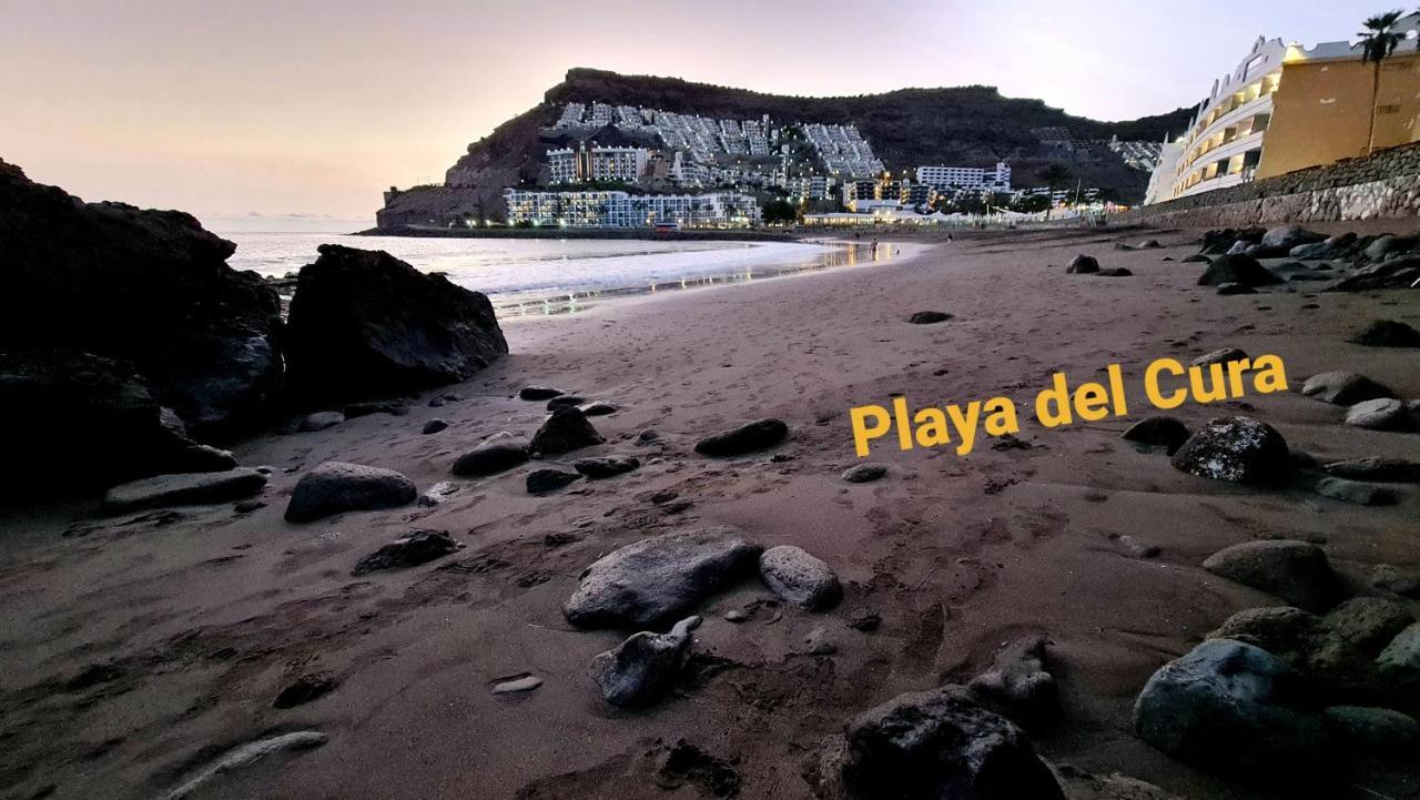 Oceanfront Deluxe-45M,Heated Pools,2Aircondition, 2Tv-65",Dishwasher,600Mb,Lift,Amadores View ! Playa Del Cura (Gran Canaria) Exterior foto