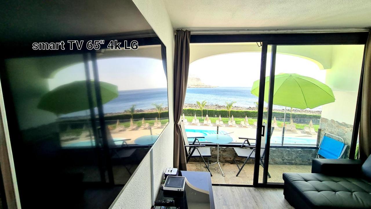 Oceanfront Deluxe-45M,Heated Pools,2Aircondition, 2Tv-65",Dishwasher,600Mb,Lift,Amadores View ! Playa Del Cura (Gran Canaria) Exterior foto